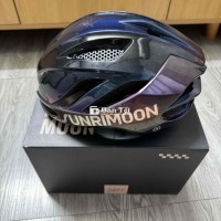 Mũ bảo hiểm SUNRIMOON L Đen tím Như mới
