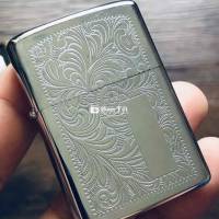 Bật lửa Zippo Ventina Kim loại Bạc 1975