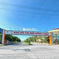 BÁN NHÀ TRỆT LỮNG = GIÁ NỀN - KDC HỒNG LOAN - 3 P. NGỦ - Gần Bến Xe