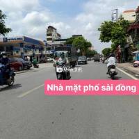 CẦN BÁN NHÀ MẶT PHỐ SÀI ĐỒNG LONG BIÊN HÀ NỘI.