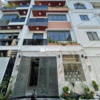 NHÀ PHỐ XÂY DỰNG MỚI CÓ THANG MÁY - ĐƯỜNG THÔNG 8M 2279 HUỲNH TẤN PHÁT
