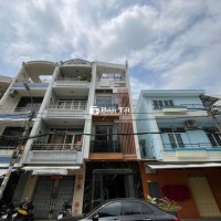 nhà mới KDC Bình Phú 1 4x19 1 trệt 3 lầu