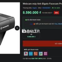 Webcam Facecam Pro chuẩn 4K 60FPS cho streamer