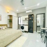 Ở NGAY CĂN STUDIO FULL ĐỒ NGAY BỜ KÈ HOÀNG SA SÁT Q.3, Q.10 THANH MÁY