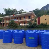 Bồn nước, téc vuông nhỏ gọn, tiết kiệm