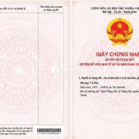 đất 2 mặt tiền liên xã Thắng Hải gần UBND