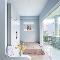 phòng ngay khu Lý Phục Man Q7 - Ban Công Rộng - Full Nội Thất Cơ Bản 