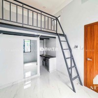 Cho thuê phòng trọ gác lửng cửa sổ gần UFM, KCX Tân Thuận