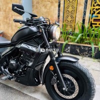 Honda Rebel 300 2023  ABS 7000 km Đen full bobber