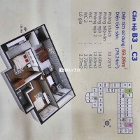 Căn hộ  75m2, 2pn giá 1.3 tỷ , Căn hộ  Hoàng Quân , Tại Hóc môn
