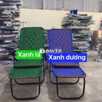 Ghế xếp khung sắt vải bố _ rẻ