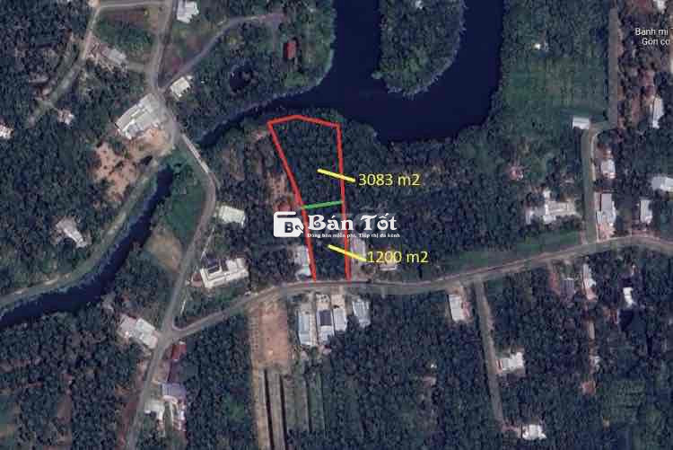 Bán đất 2 mặt tiền.