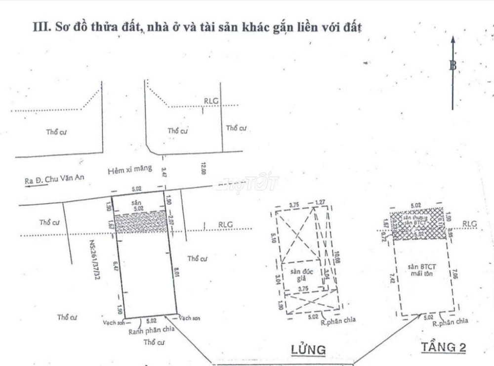 🏡 BÁN NHÀ ĐƯỜNG CHU VĂN AN - 87 TỶ (THƯƠNG LƯỢNG)  