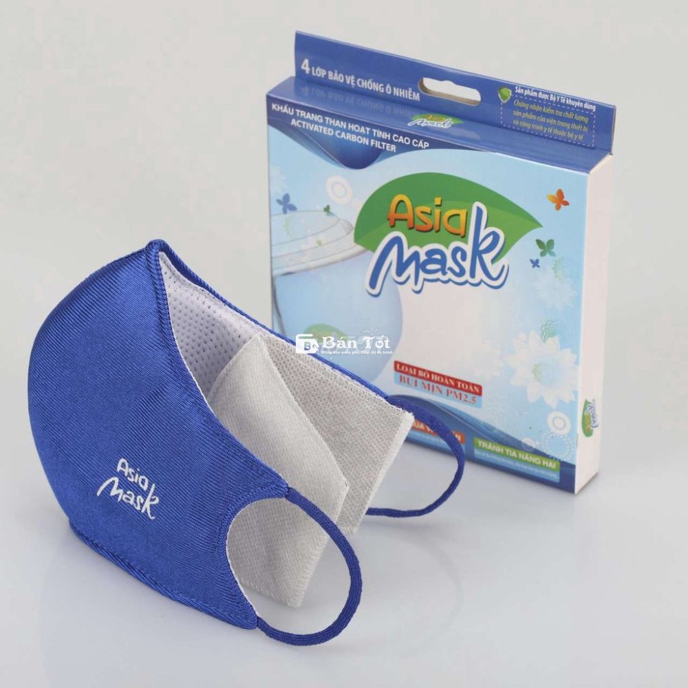 KHẨU TRANG THAN HOẠT TÍNH ASIA MASK - BẢO VỆ SỨC KHỎE CỦA BẠN TRONG MỌI MÔI TRƯỜNG!