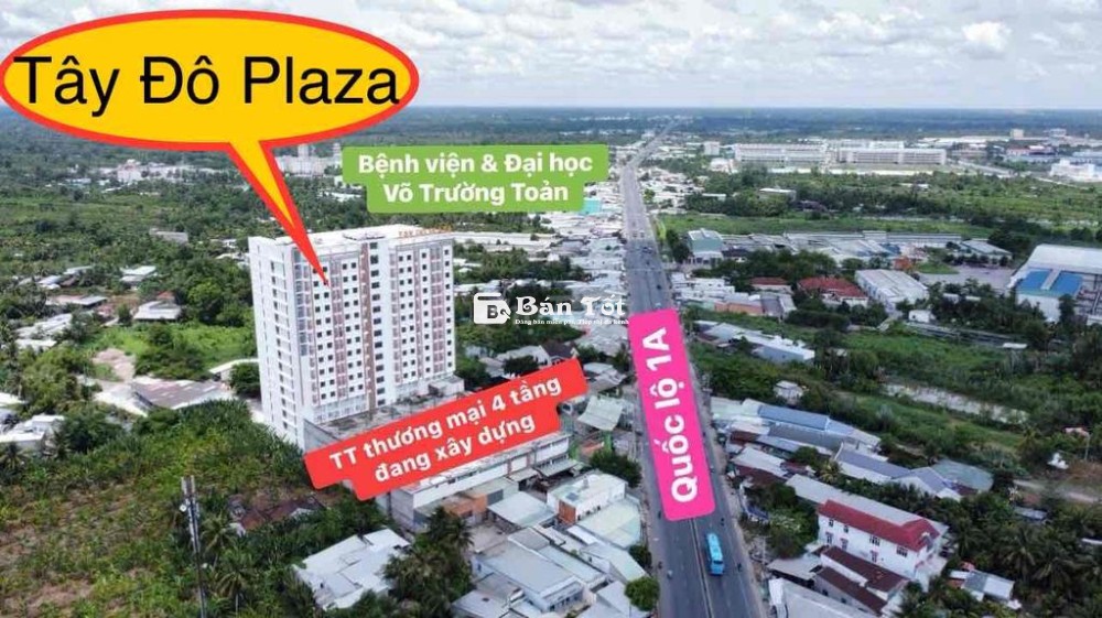 CĂN HỘ TÂY ĐÔ PLAZA - CHÍNH CHỦ BÁN GẤP CHỈ 15 TRIỆU/M2 - SẮP RA SỔ!  