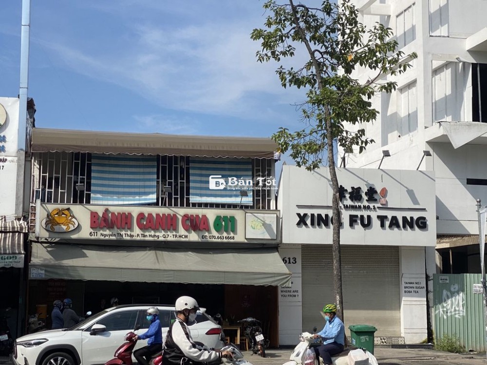 🔥 CẦN SANG GẤP MẶT TIỀN NGUYỄN THỊ THẬP ĐỐI DIỆN LOTTEMART - 5,5x18m - KINH DOANH NGAY!  