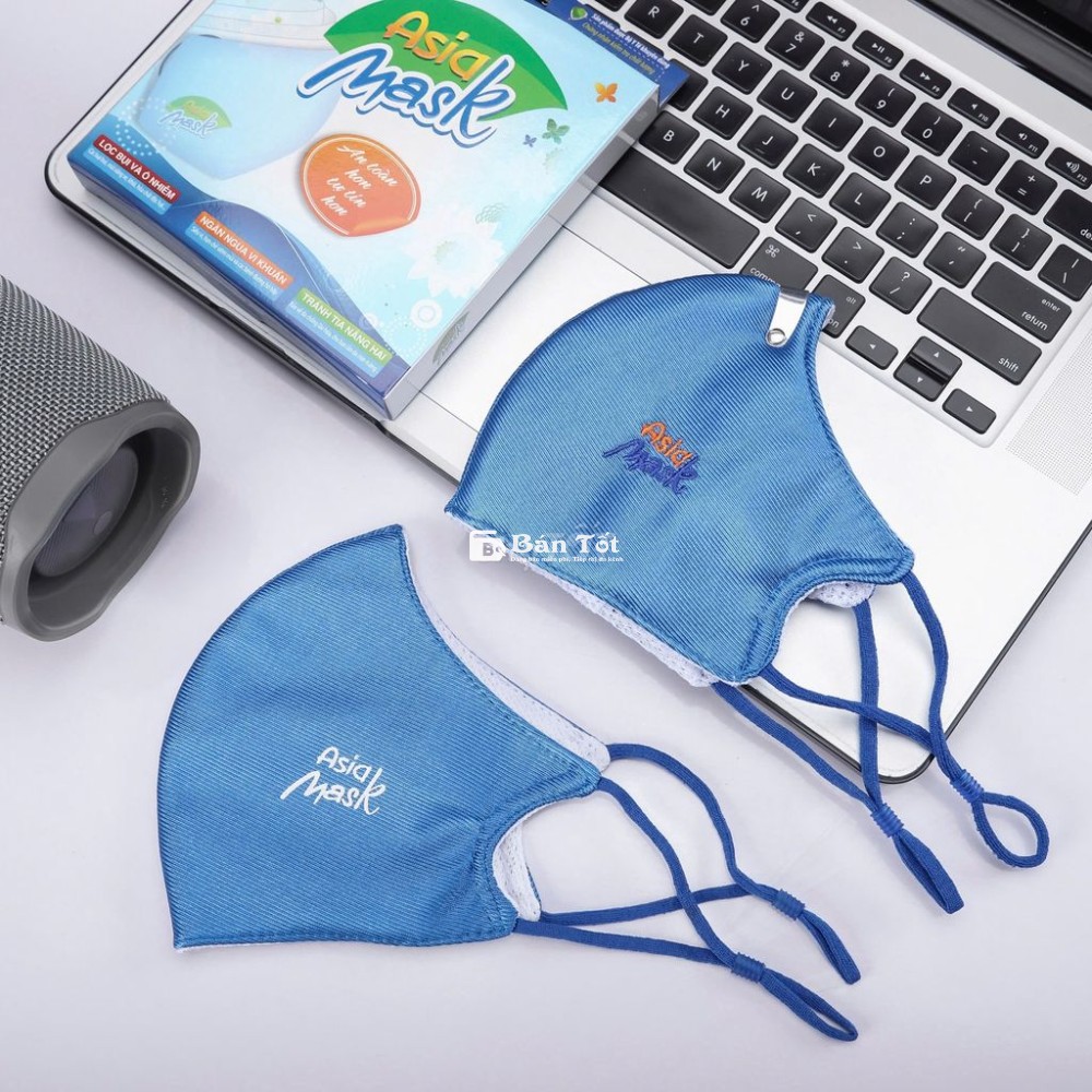Khâu trang vải than hoạt tính 4 lớp Asia Mask