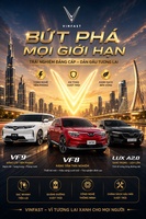 Kho xe VinFast Miền Nam