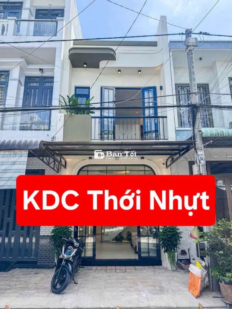 BÁN NHÀ TRỆT LẦU ĐẸP -  KDC THỚI NHỰT 1