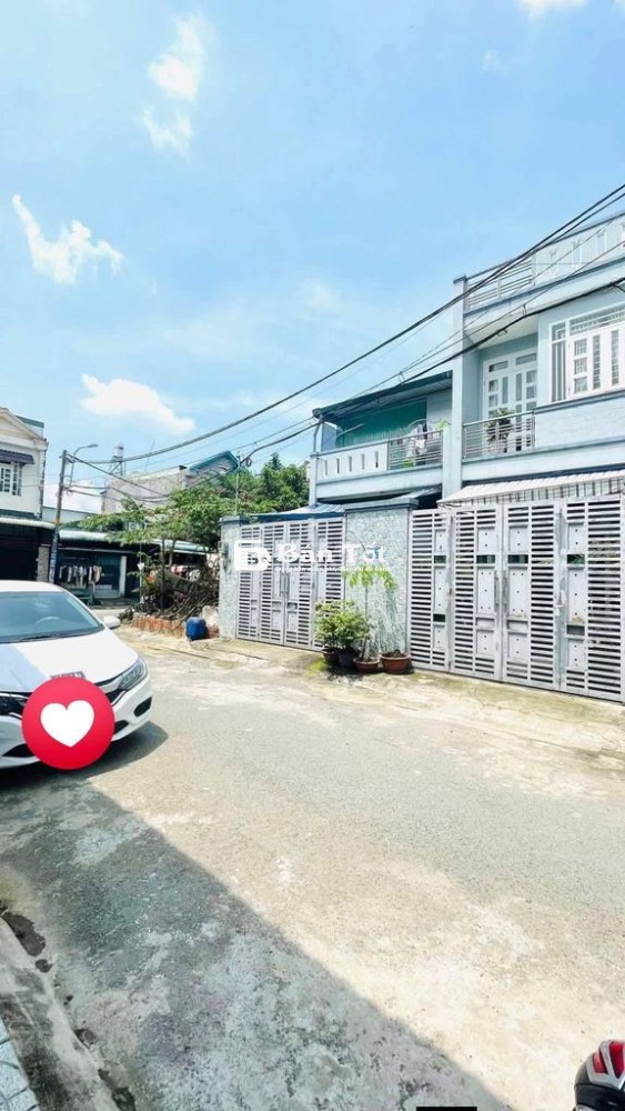 Nhà 1 lầu 8,55x14,5 hẻm nhựa 7m Thới Tam Thôn 17 vô