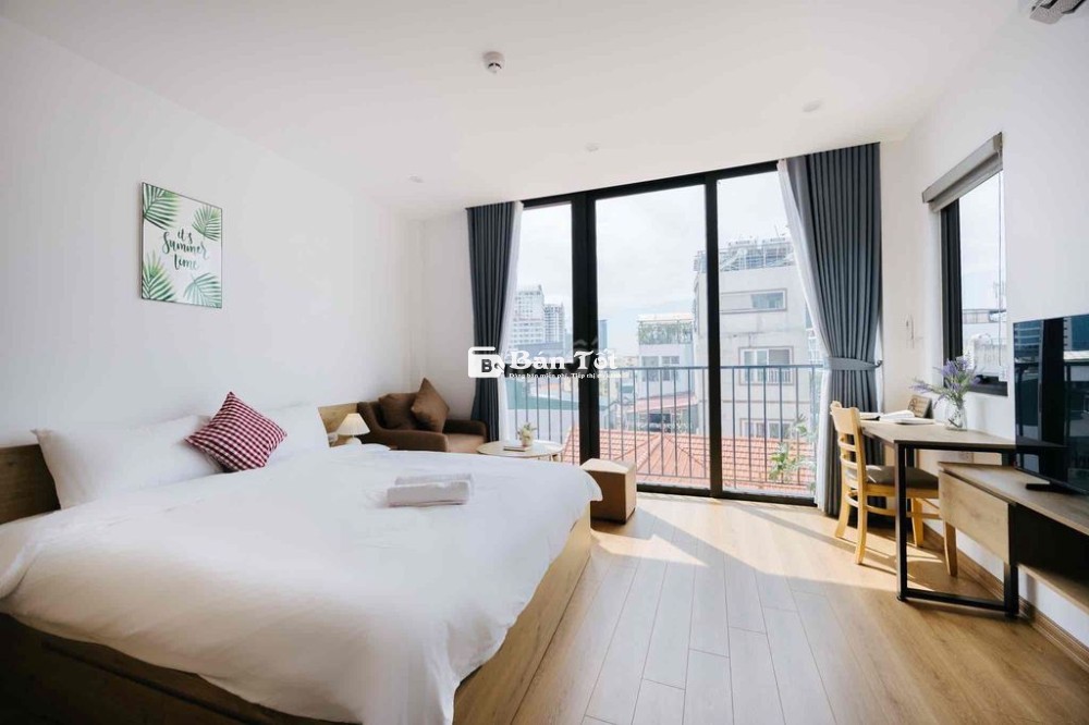 Cho thuê CHDV Studio mới tinh Ngõ 690 Lạc Long Quân, gần Lotte Tây Hồ