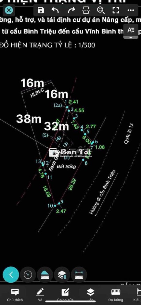 📌📌BÁN - CHOTHU.Ê ĐẤT CHÍNH CHỦ MẶT TIỀN QL13 HIỆP BÌNH (Hiệp Bình Phướ