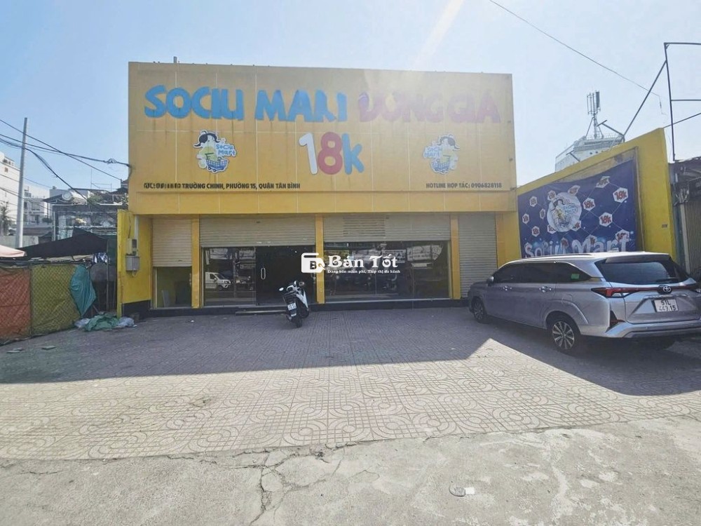 CHO THUÊ MẶT TIỀN RỘNG TRƯỜNG CHINH15M X 50M 