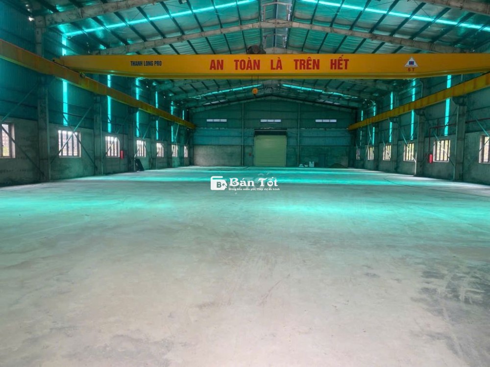 thuê kho nhà xưởng 3300m2 gần kcn Giang Điền chính chủ 25k/m2 