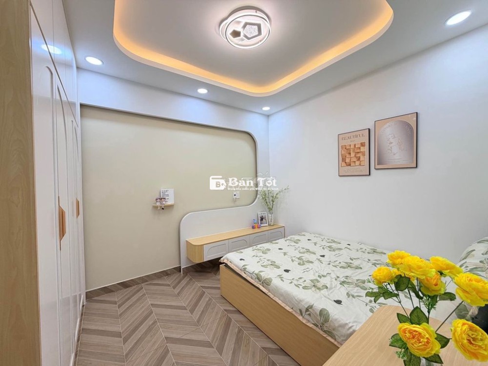 BÁN NHÀ BÌNH THẠNH - NHÀ MỚI, 9x7, 2tầng BTCT, 3PN 2WC, CHỈ 6.xT.