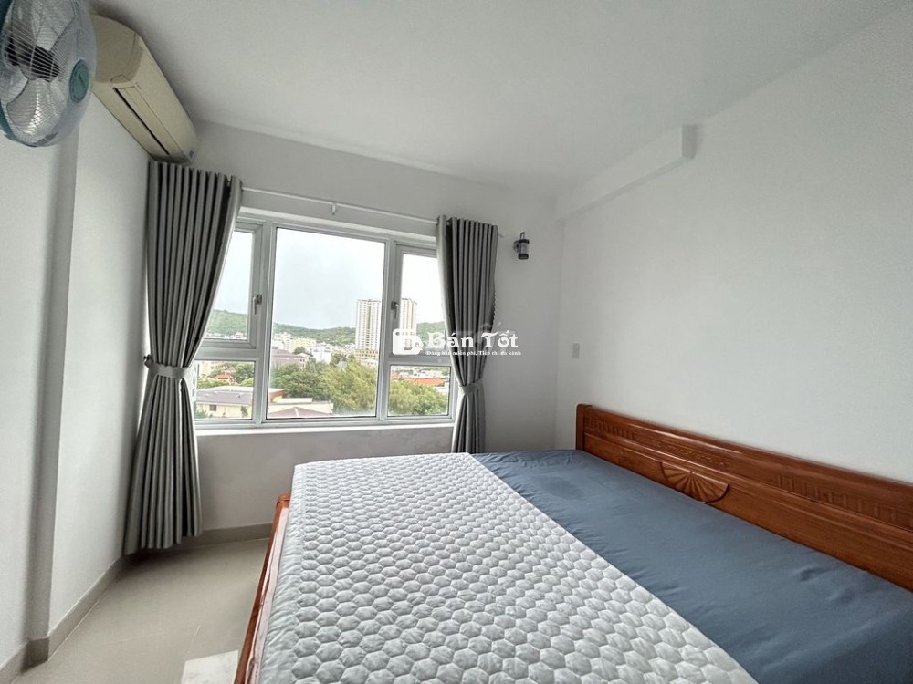 CHUNG CƯ OSC LAND, CHO THUÊ CĂN HỘ 58M2, 2PN, VIEW BIỂN. GIÁ 6.5 TRĐ