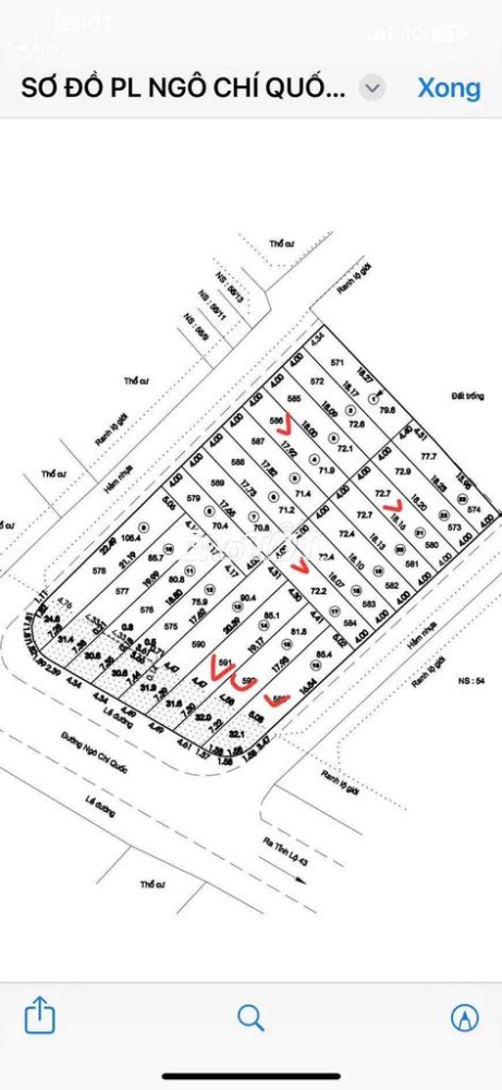 Đất Mặt tiền Ngô Chí Quốc kinh doanh buôn bán , gần chợ đầu mối
