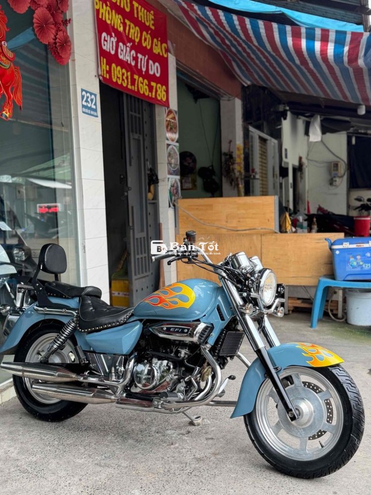 Hyosung GV250 2023 Xanh 8000KM 2 Máy V Biển SG