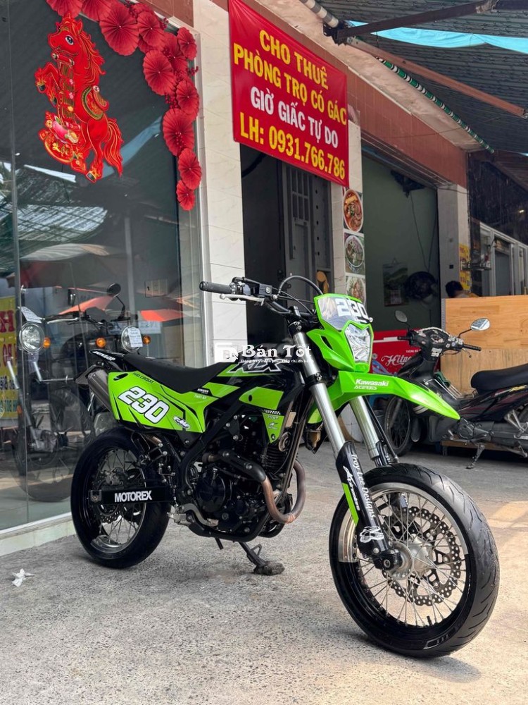Kawasaki Cào Cào KLX 230S 2023 Xanh lá Xe đẹp