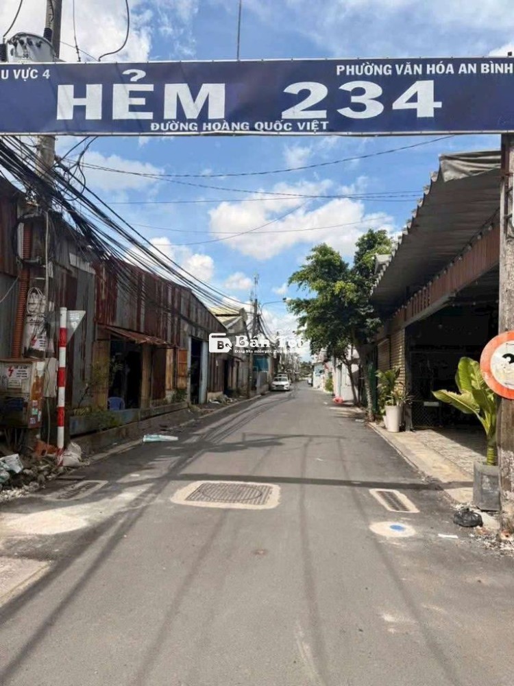 BÁN NHÀ TRỆT LẦU ĐẸP - HẺM 234 HOÀNG QUỐC VIỆT - 3 P. NGỦ (CÓ PN TRỆT)