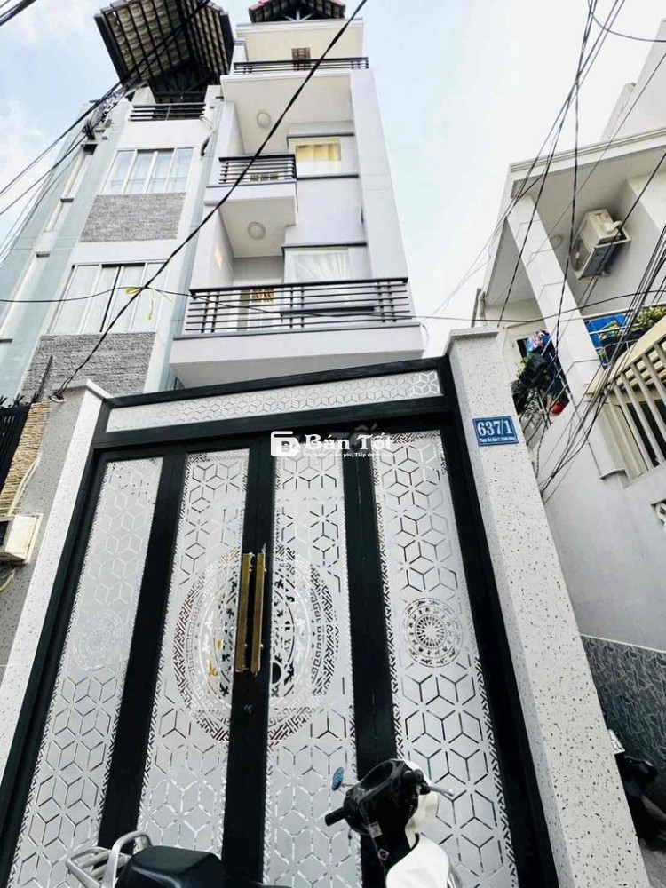 NHÀ 5 TẦNG, 74m2 đất, SAU MẶT TIỀN PHẠM THẾ HIỂN P4