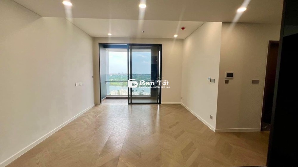 Nội thất cơ bản 2PN view sông cực đẹp tại căn hộ Lumiere Riverside