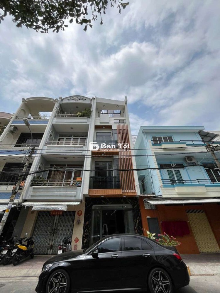 nhà mới KDC Bình Phú 1 4x19 1 trệt 3 lầu