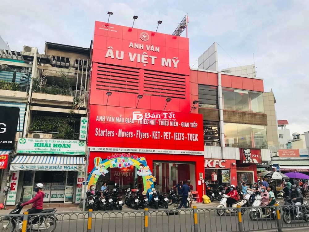Cho thuê tòa nhà số 170B-C Nơ Trang Long, Phường 14, Bình Thạnh