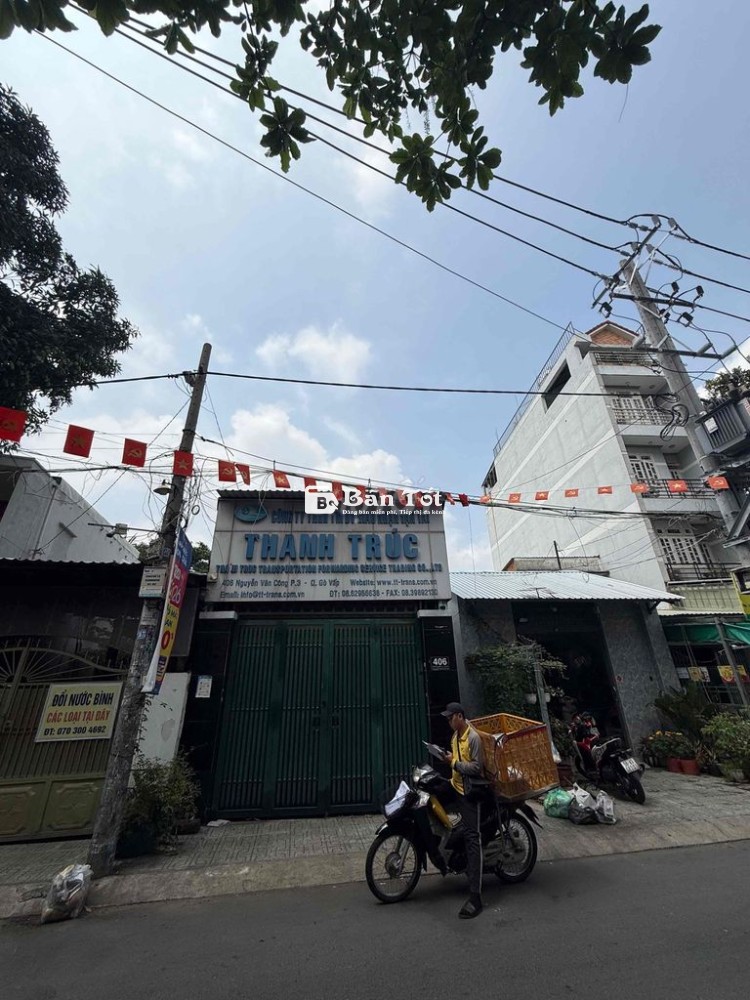 Bán Nhà Mặt Tiền - (DT:4x17m) - Tiện Xây Mới - Ngay Nguyễn Văn Công