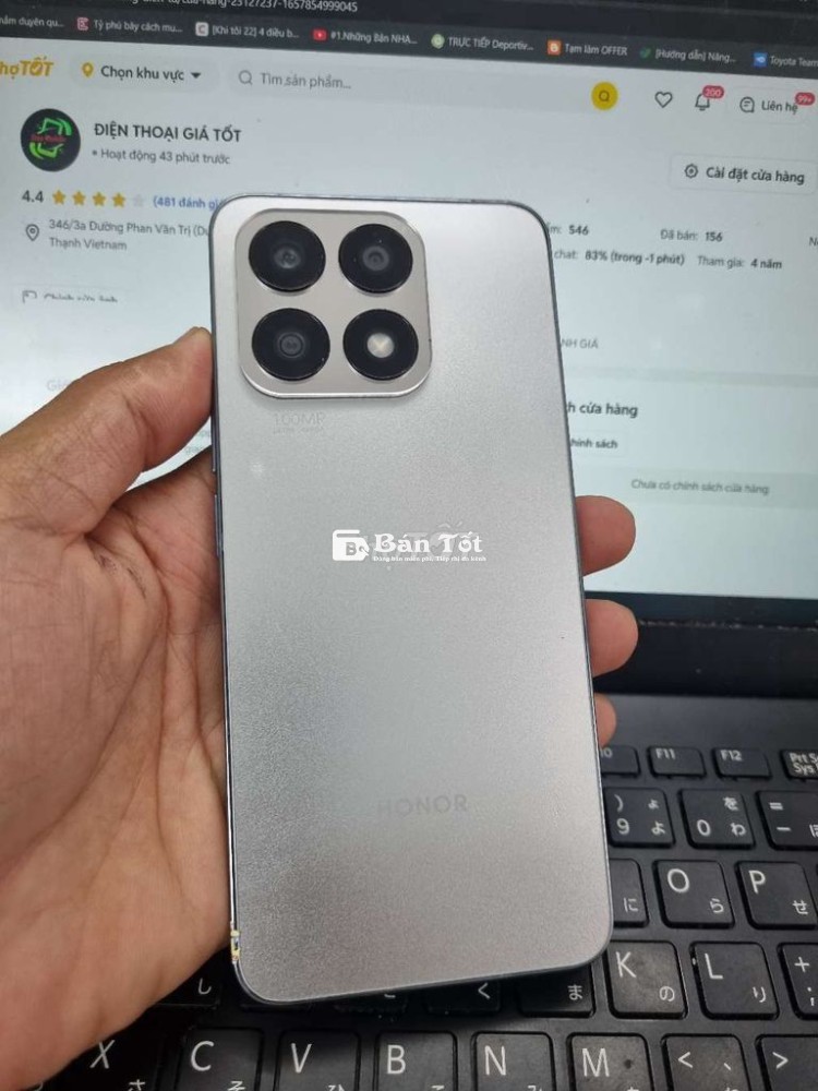 HONOR X8A 8GB.128GB HELIO G88 PIN 450P FULL CN