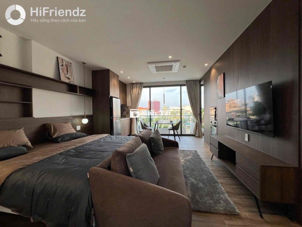 Studio Ban Công_Full Nội Thất Ngay Kingdom