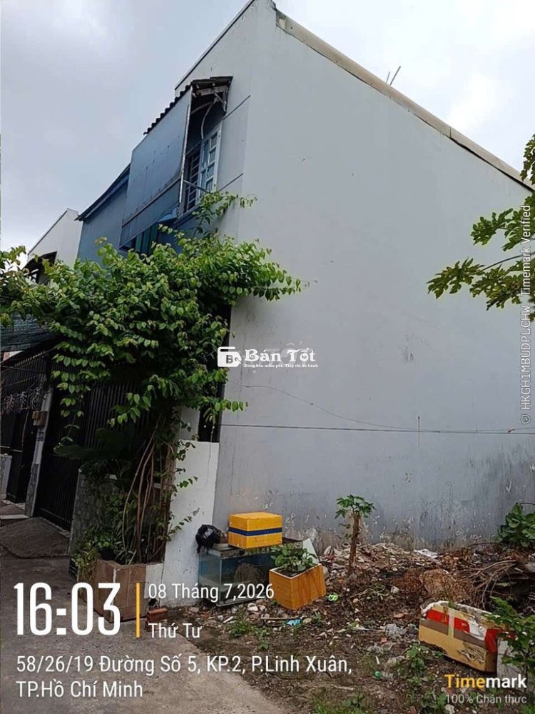 3.95 TỶ - NHÀ 2 TẦNG, ĐƯỜNG SỐ 5 - LINH TRUNG