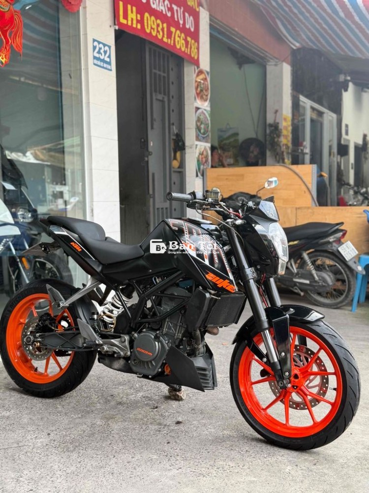 KTM Duke 200 2016 Đen 40.000 KM Biển 60 9 chủ