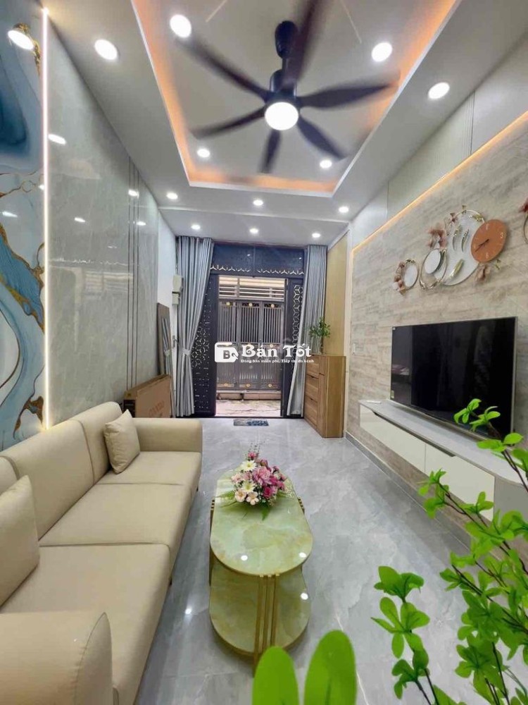 NGÃ 6 NGUYỄN KIỆM, NGUYỄN VĂN NGHI, FULL NỘI THẤT, 2 TẦNG ĐÚC, 3 PN, D