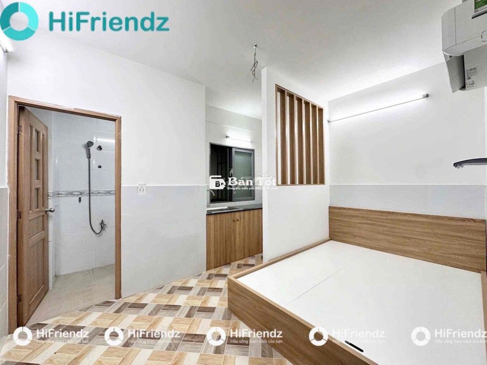 STUDIO SẴN MÁY LẠNH GIƯỜNG NGAY NGÃ 4 BỐN XÃ - HOÀ BÌNH - LÊ VĂN QUỚI