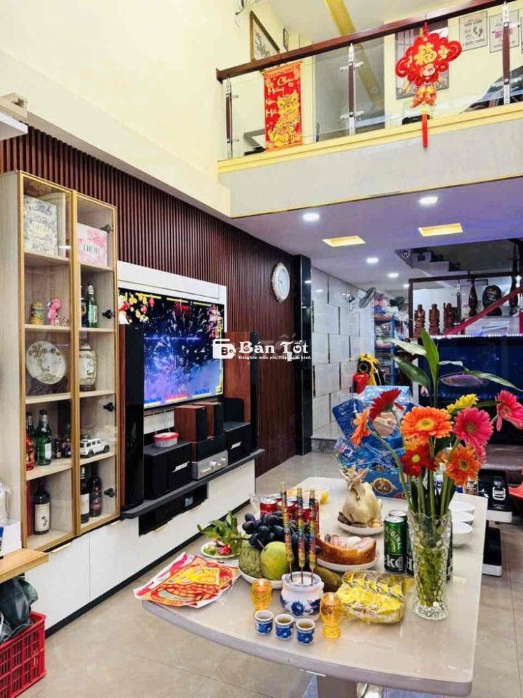 🛑NHÀ ĐẸP 4 TẦNG, HẺM Ô TÔ 5m,DT (4x16m),, K LỘ GIỚI , HỌC LẠC Q5