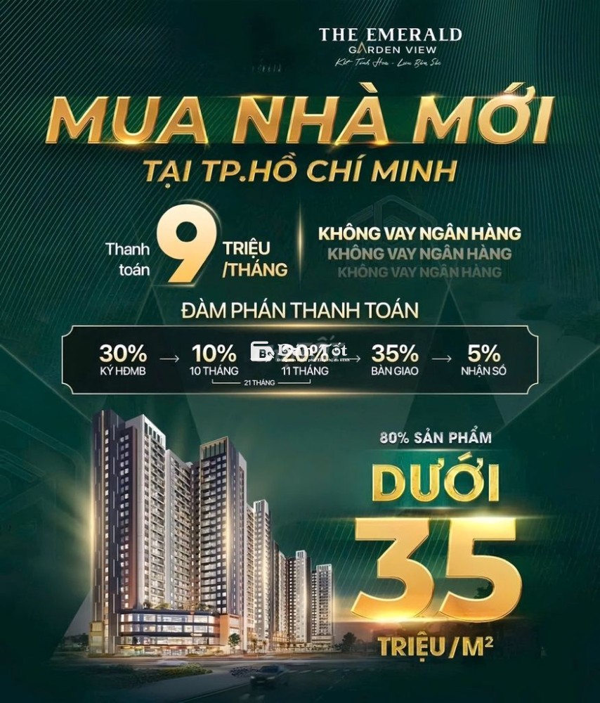 The Emerald Garden View Căn Hộ Cao Cấp Giá Nhà Ở Xã Hội