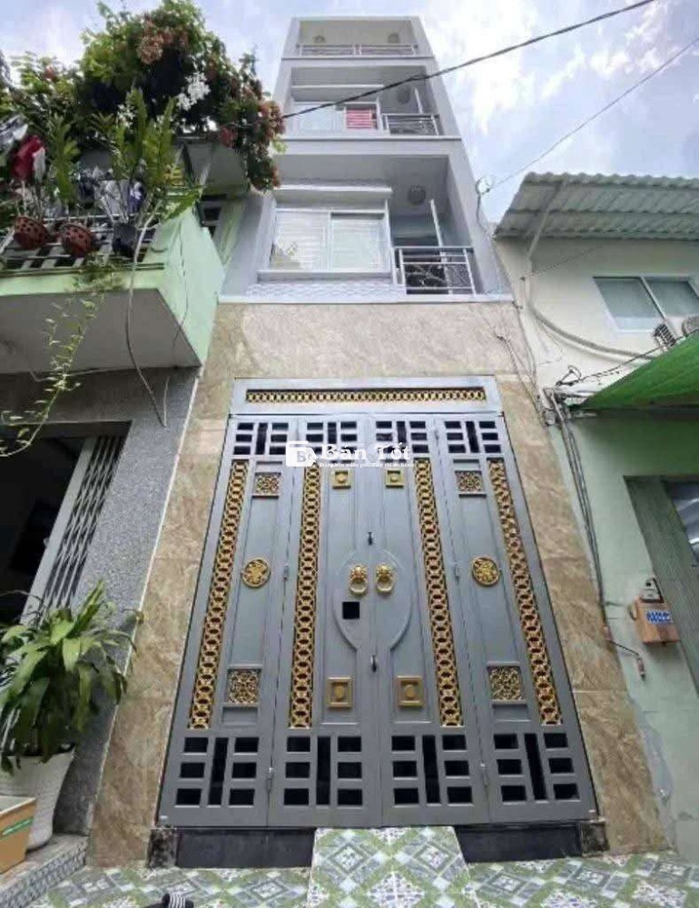 Nhà KDC Bình Phú 3x10 1 trệt 2 lầu 1T 4PN