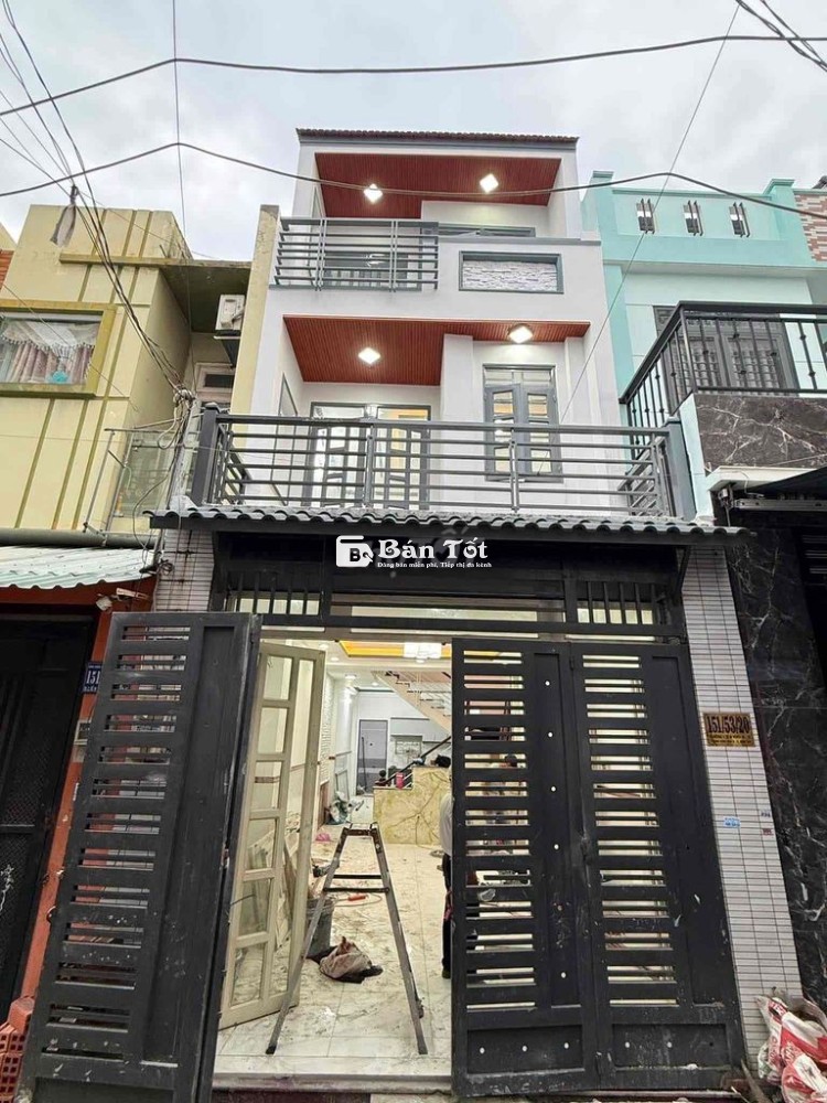 Bán nhà hẻm liên khu 4-5, p, Bình Tân , 64m2 , 3 tấm , 5tỷ1 TL