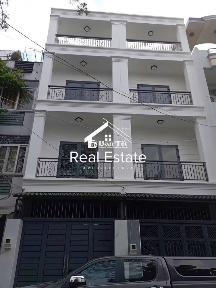 Cho Thuê Nhà Trường Sơn, P.4, Q.Tân Bình, DT: 7x20m, 1 trệt 3 lầu